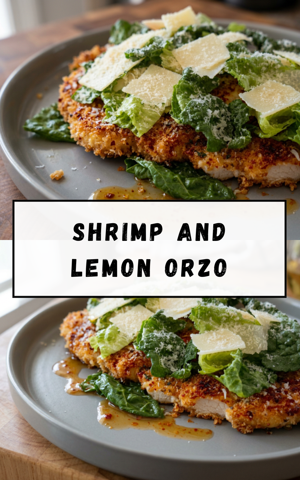 Shrimp And Lemon Orzo