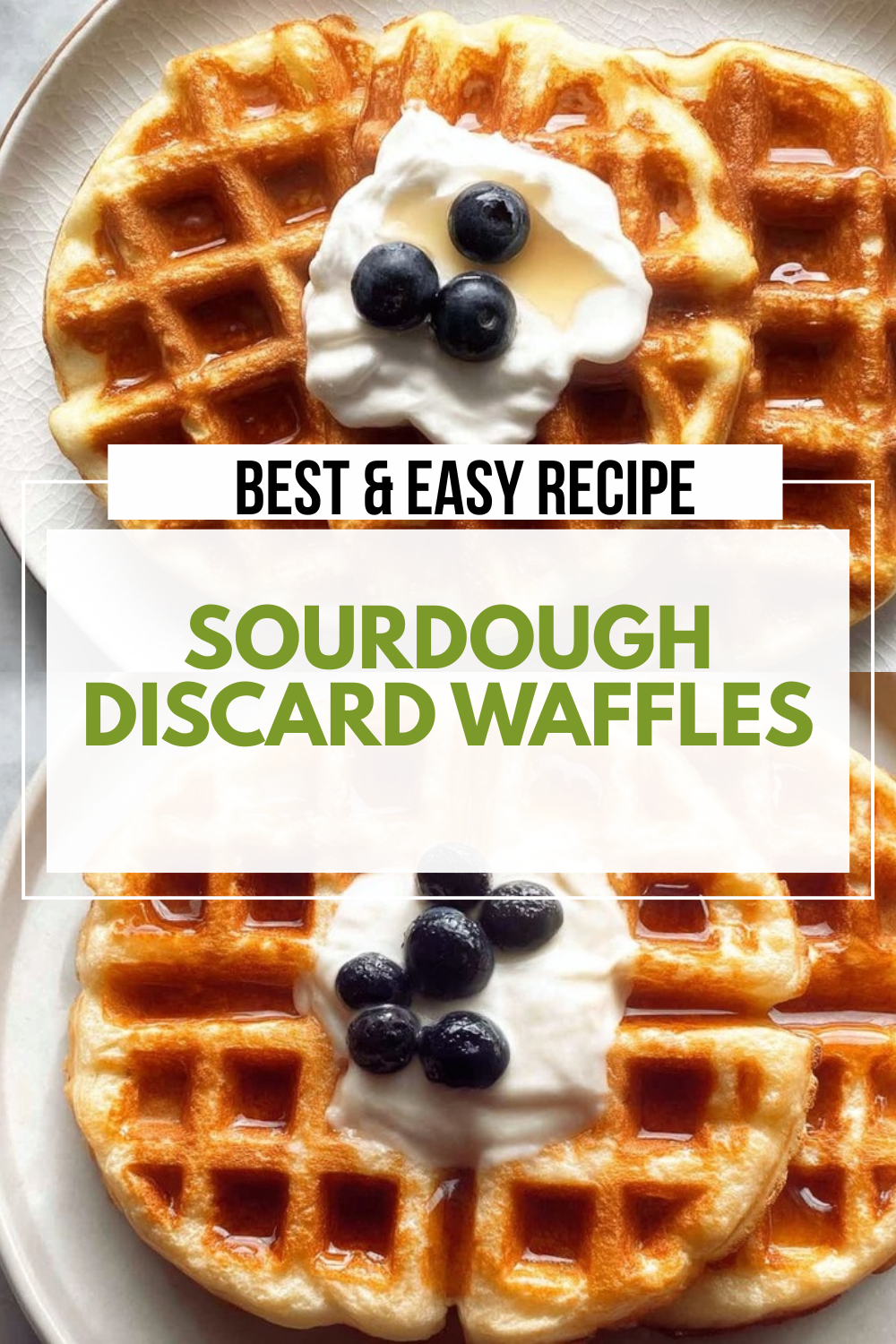 Sourdough Discard Waffles