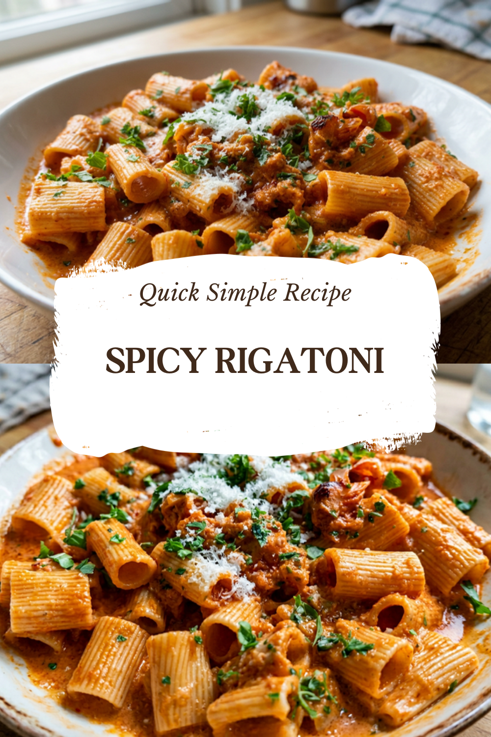 Spicy Rigatoni