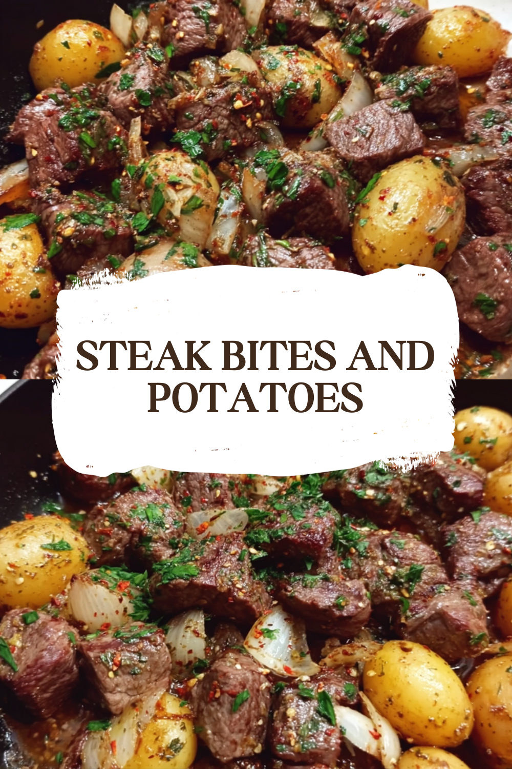Steak Bites And Potatoes