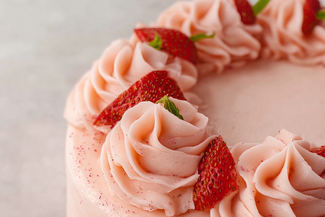 Strawberry Buttercream Frosting