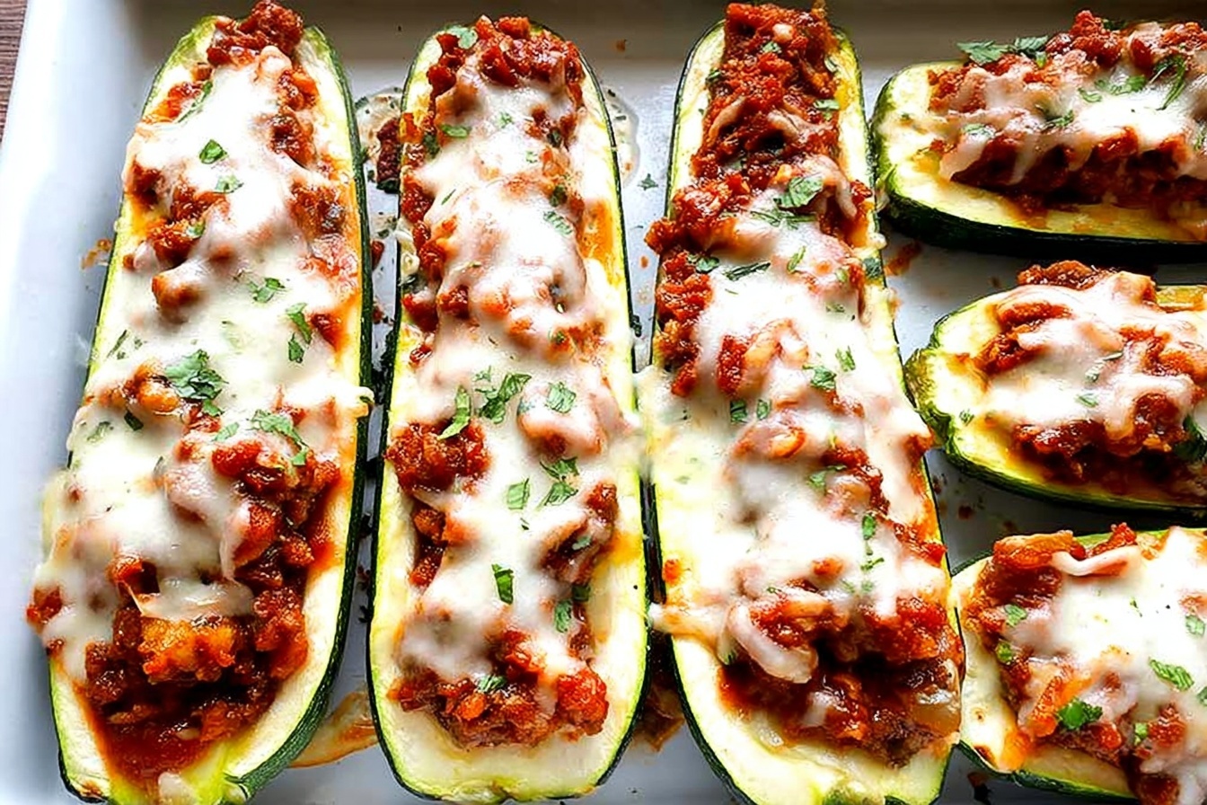 Stuffed Zucchini Boats