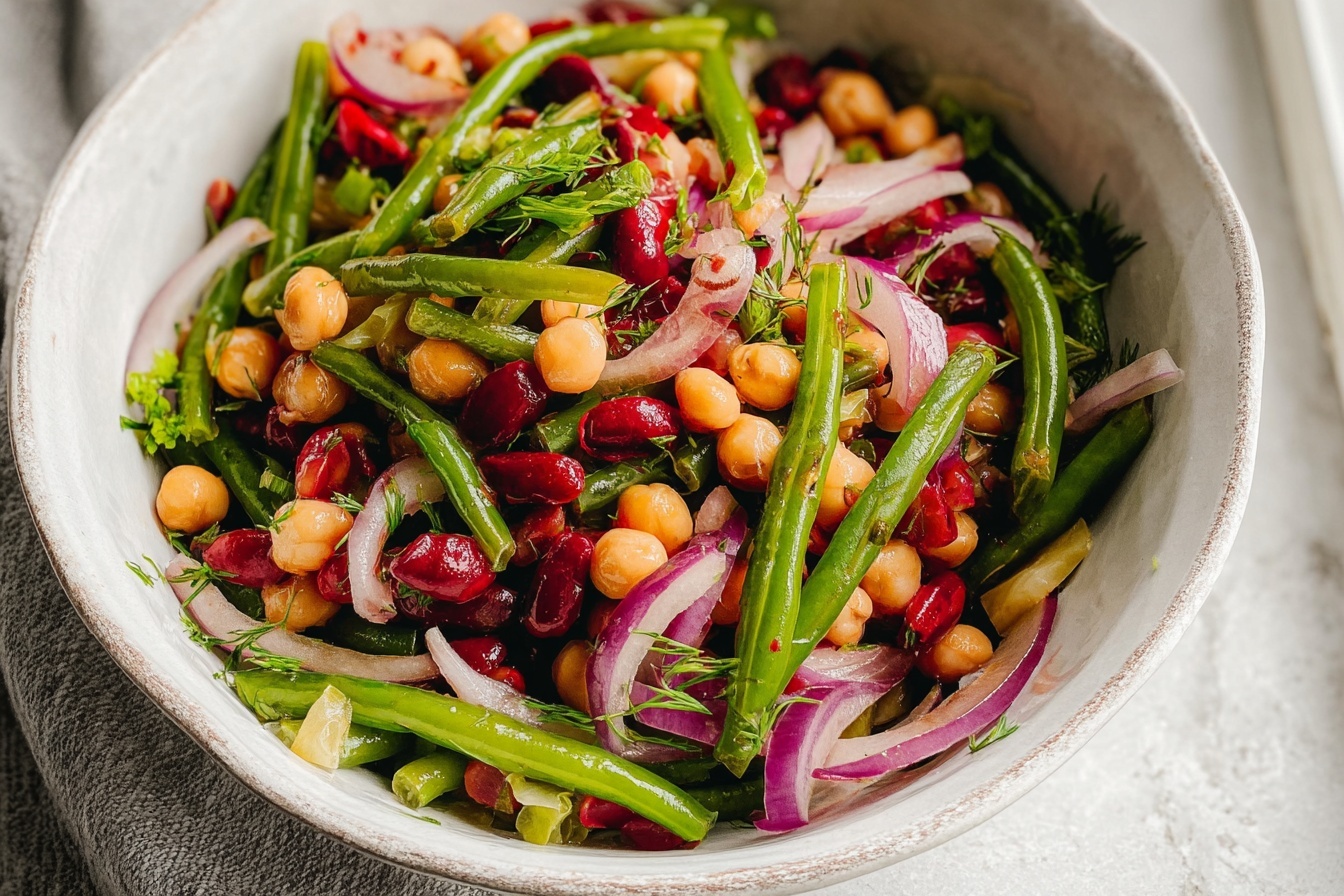 Three Bean Salad Recipe