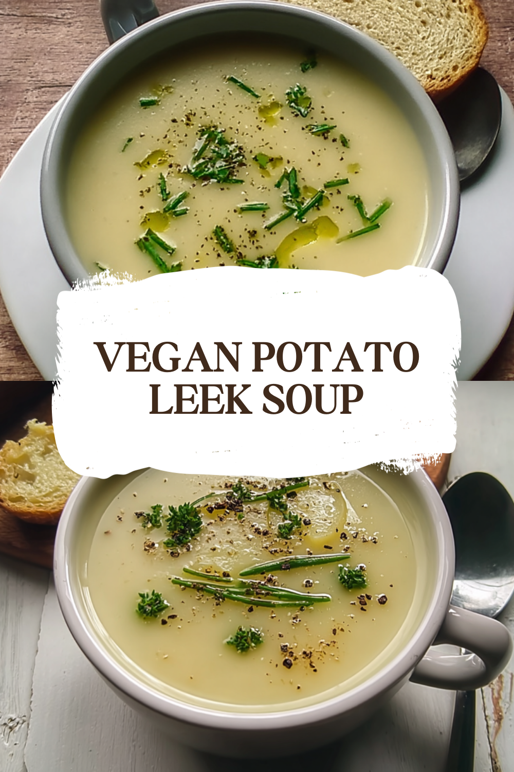 Vegan Potato Leek Soup