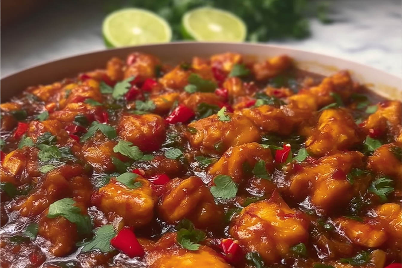 Zesty Garlic Chilli Chicken