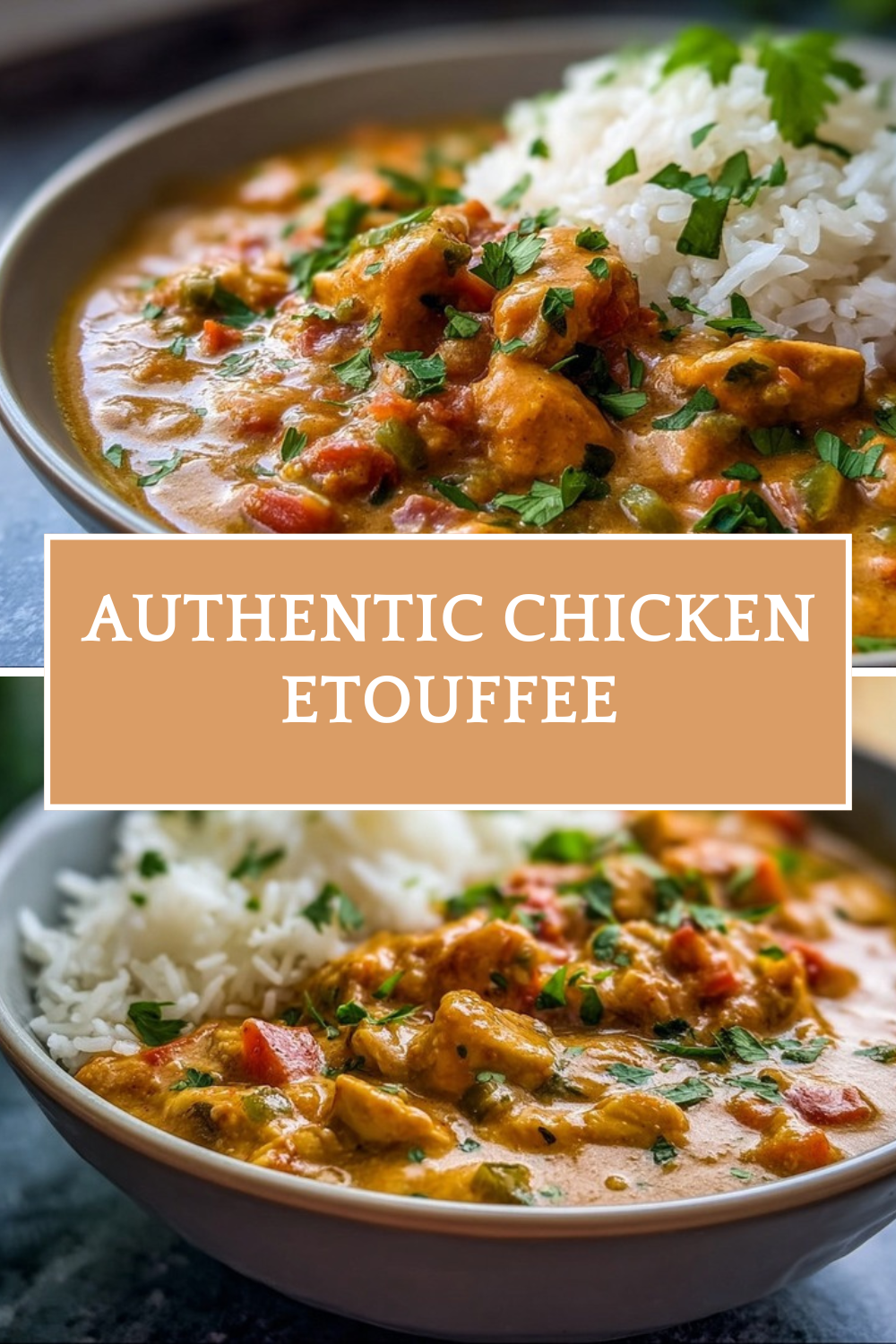 Authentic Chicken Etouffee
