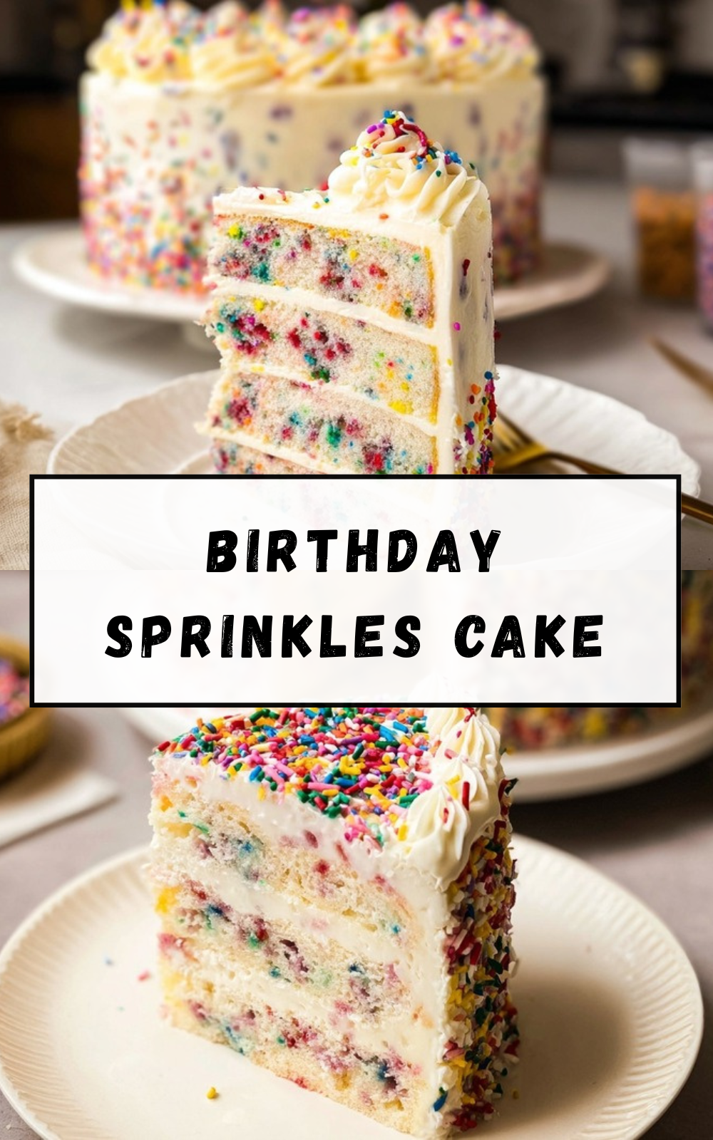 Birthday Sprinkles Cake