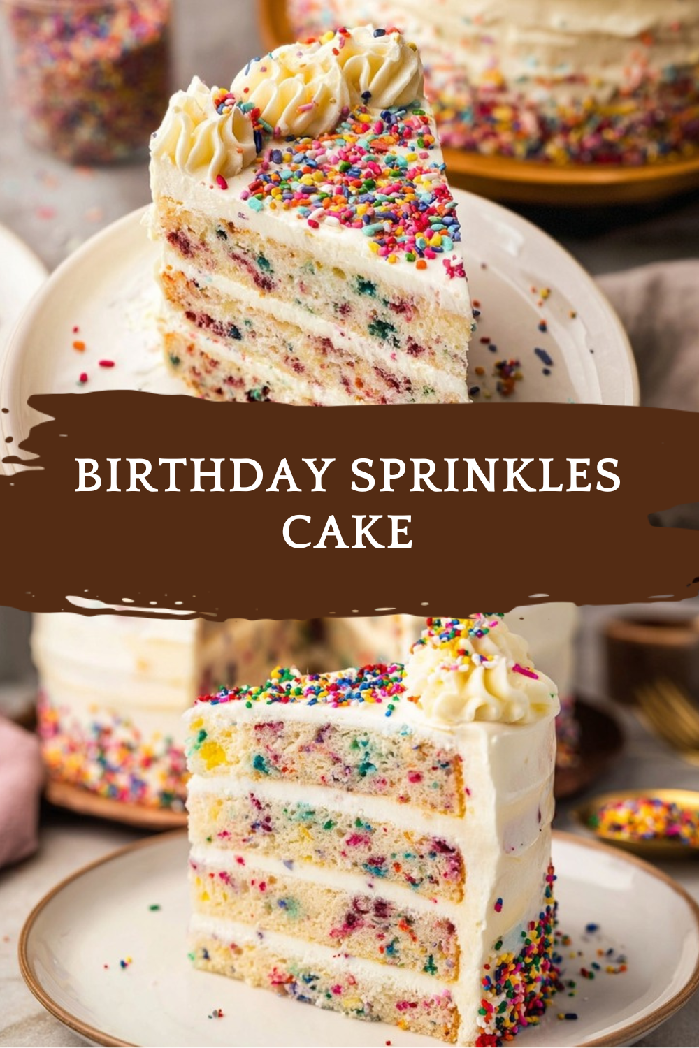 Birthday Sprinkles Cake