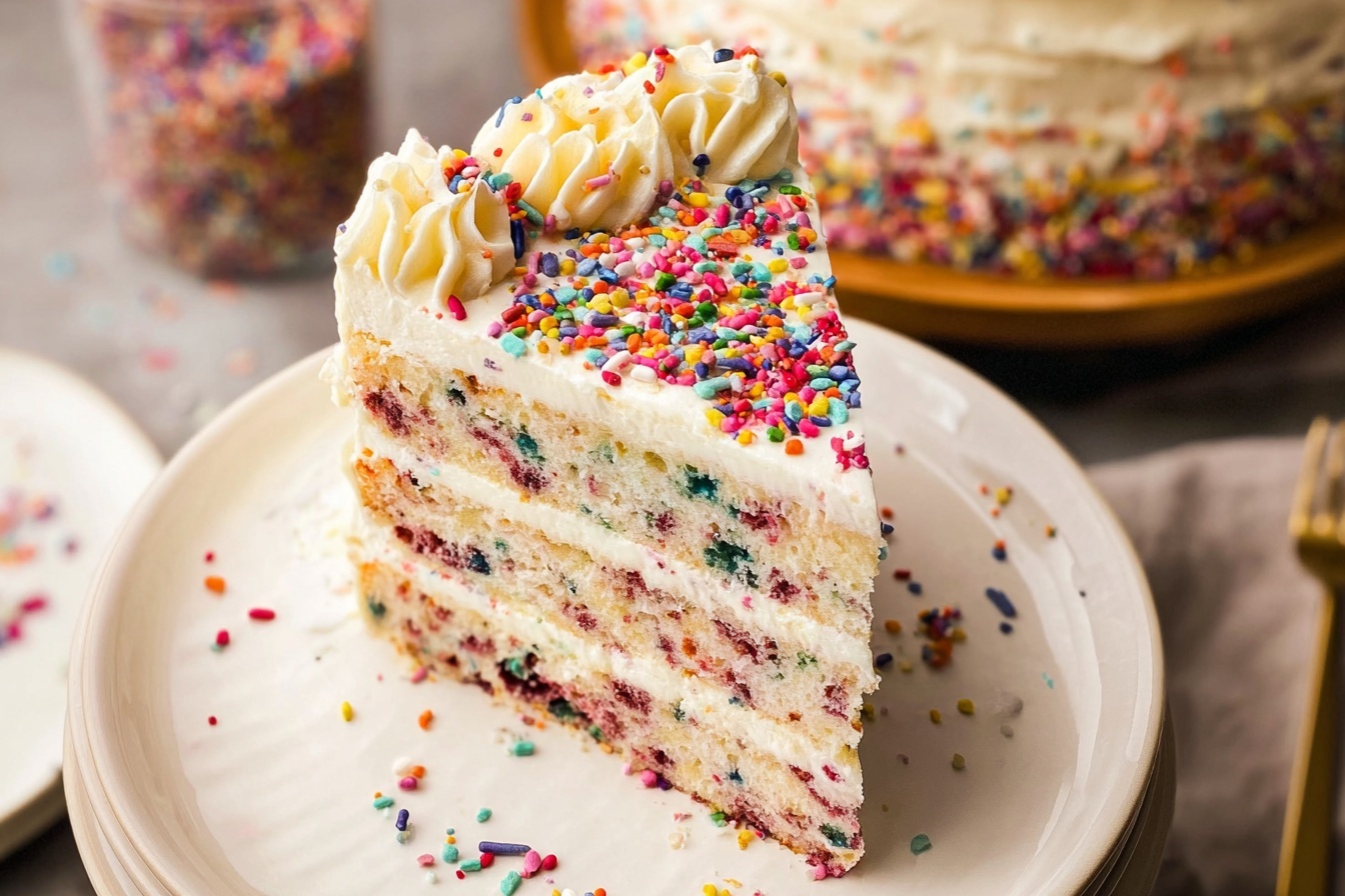 Birthday Sprinkles Cake