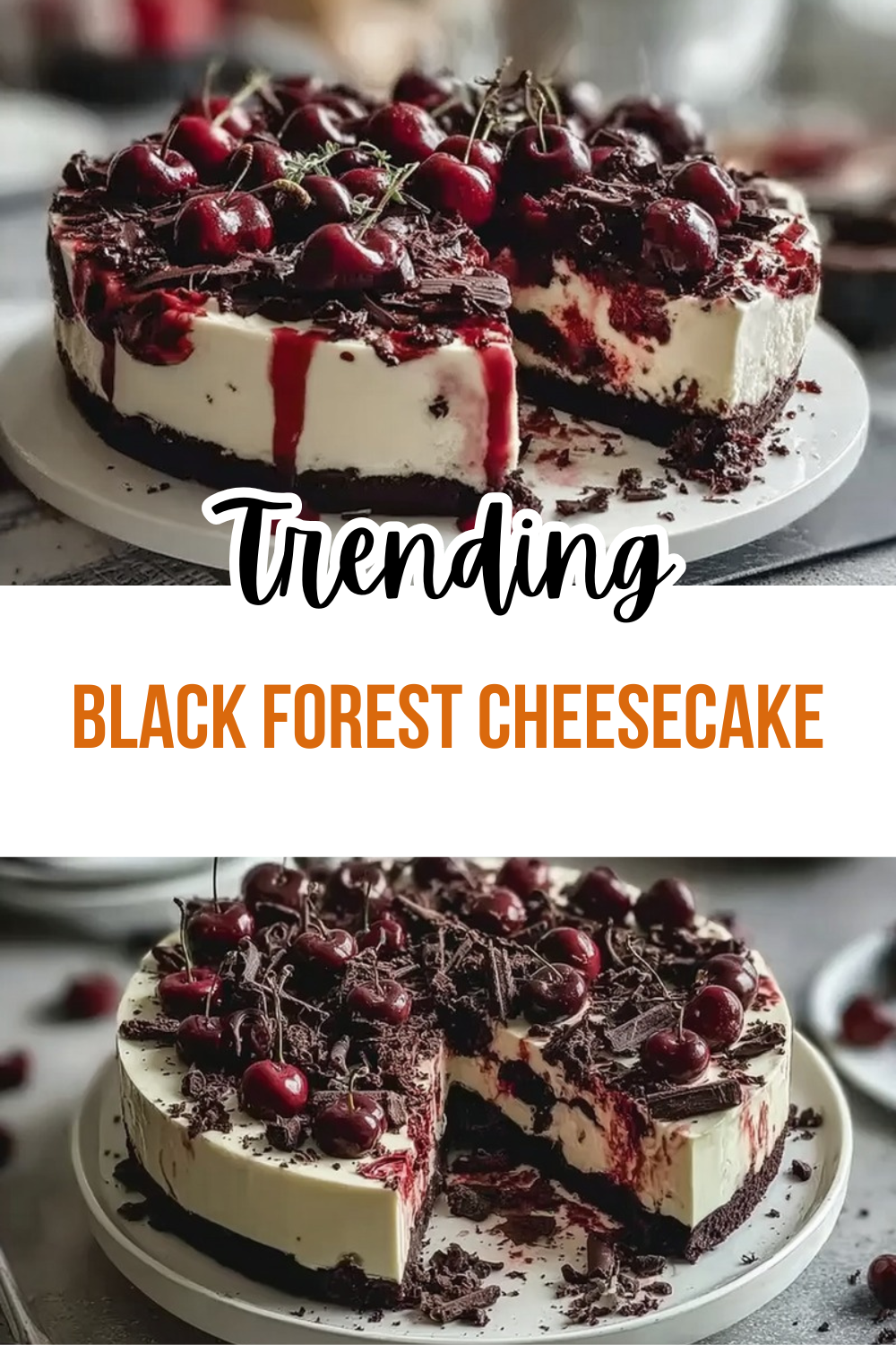 Black Forest Cheesecake