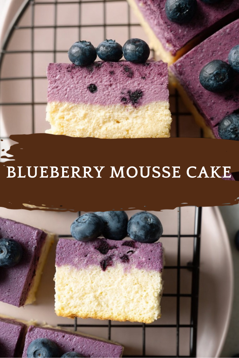Blueberry Mousse Cake
