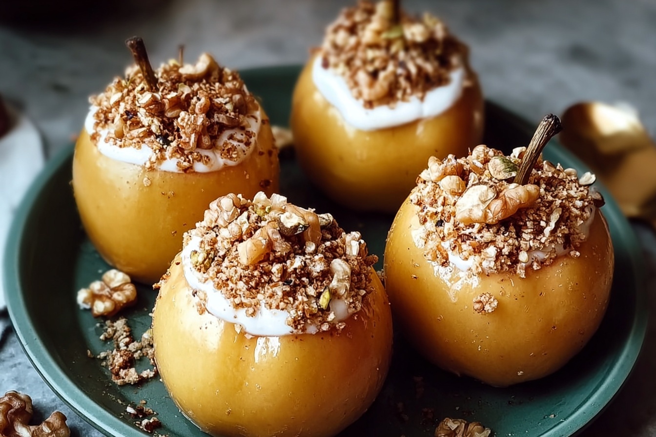 Bosnian Tufahije Walnut Stuffed Apples