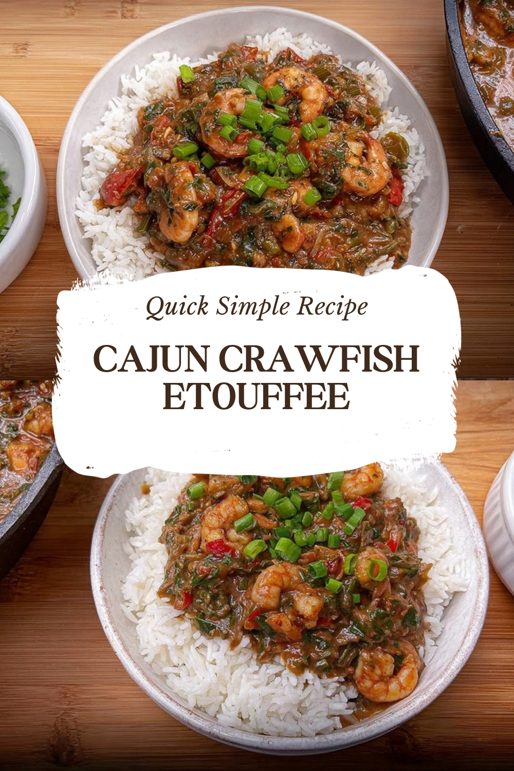 Cajun Crawfish Etouffee