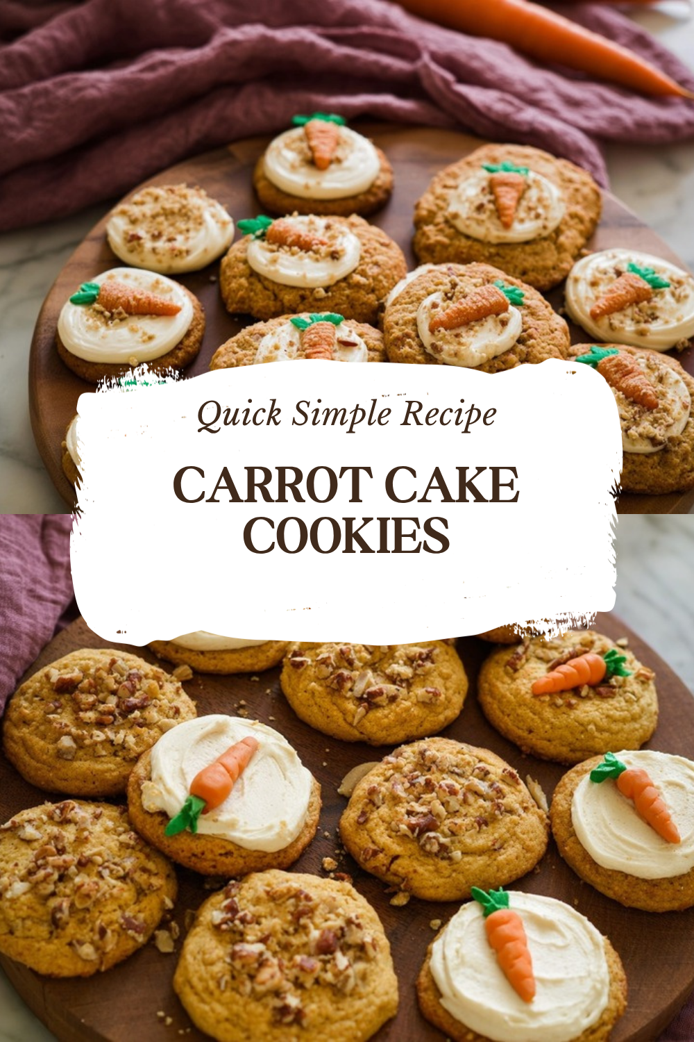 Carrot Cake Cookies