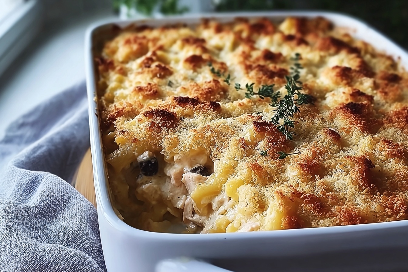 Chicken Cordon Bleu Casserole