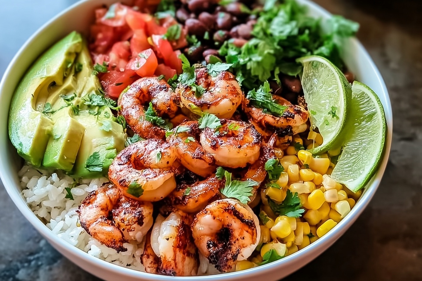 Chipotle Lime Shrimp Bowl