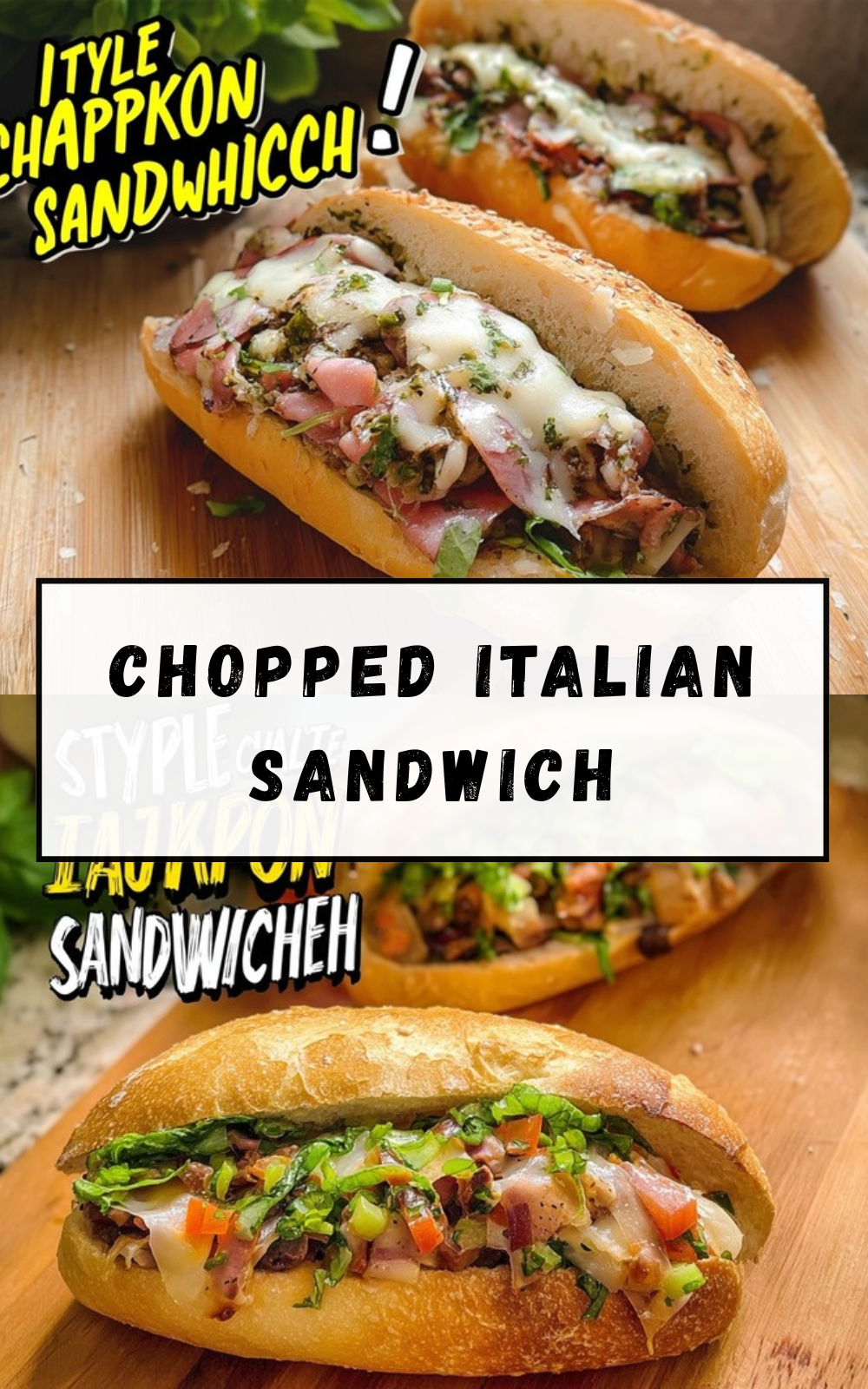 Chopped Italian Sandwich