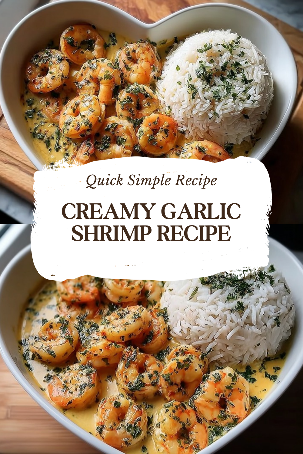 Creamy Garlic Shrimp Recipe