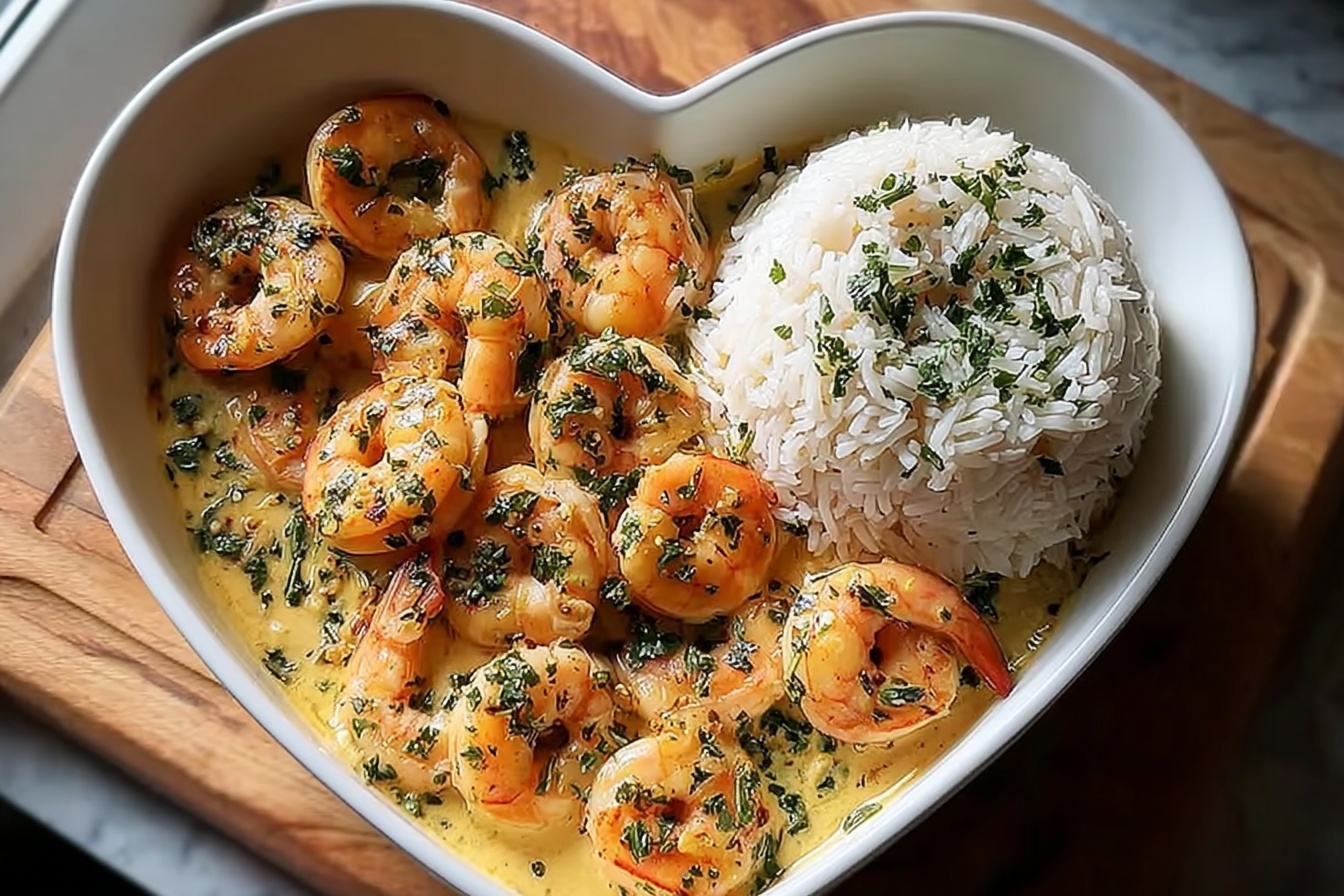Creamy Garlic Shrimp Recipe