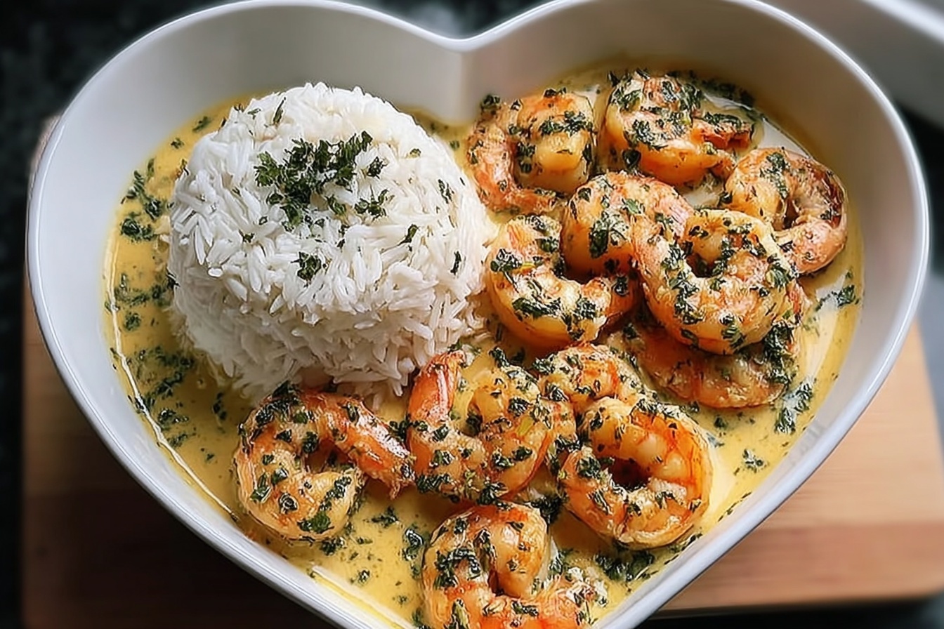 Creamy Garlic Shrimp Recipe