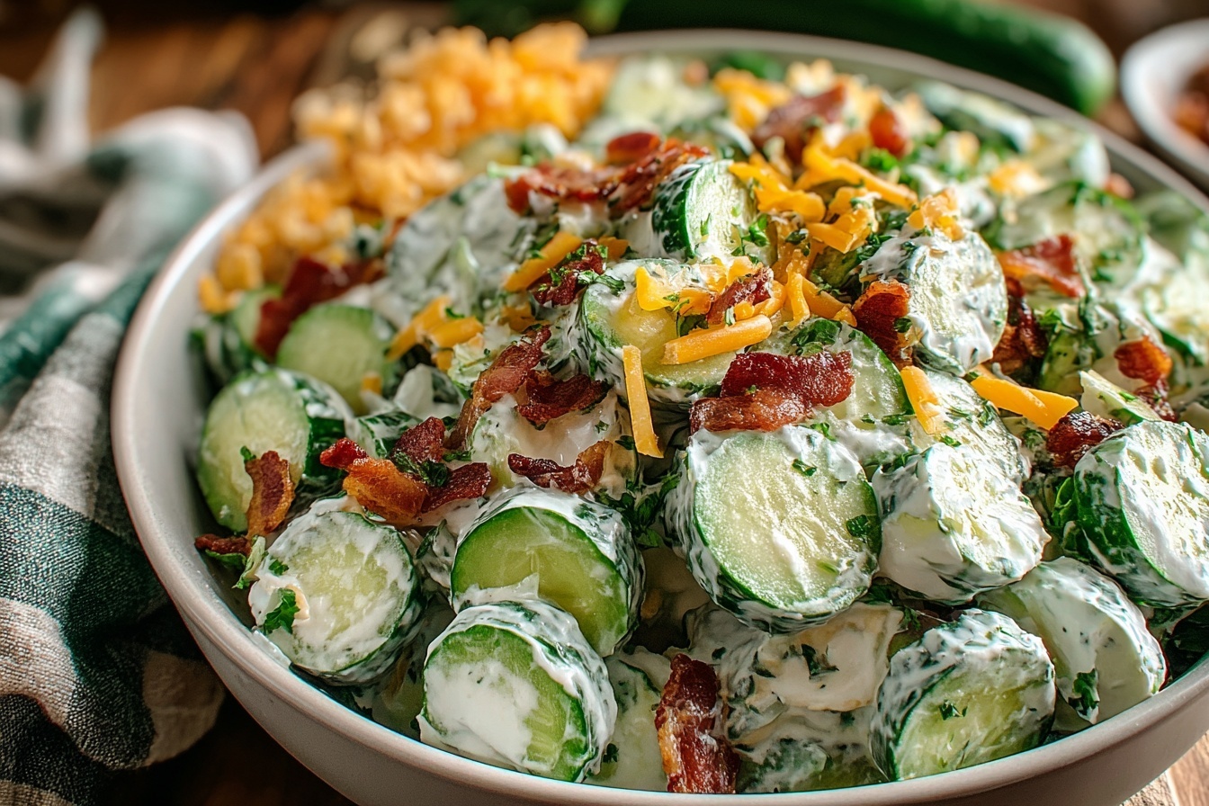 Cucumber Ranch Crack Salad