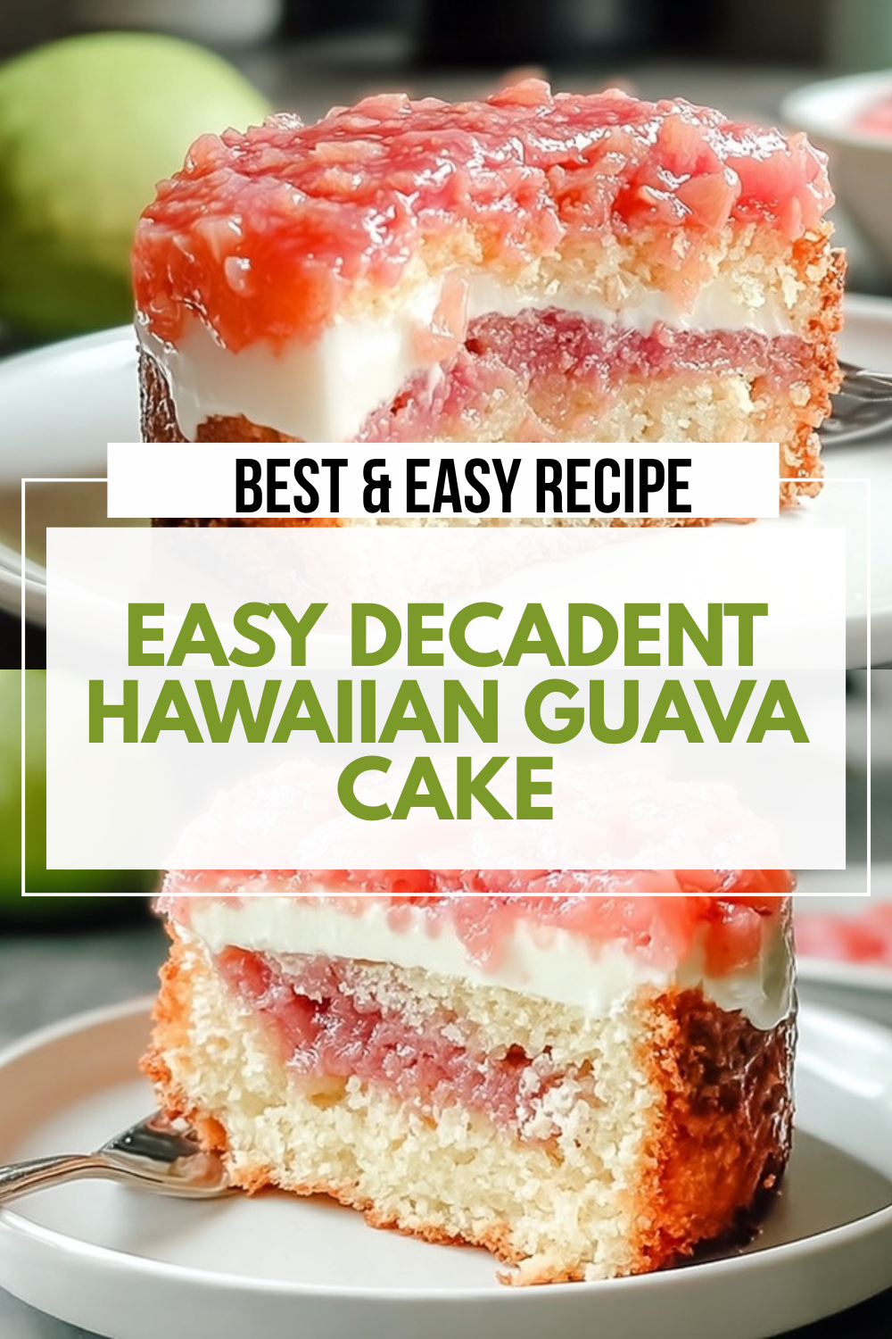 Easy Decadent Hawaiian Guava Cake