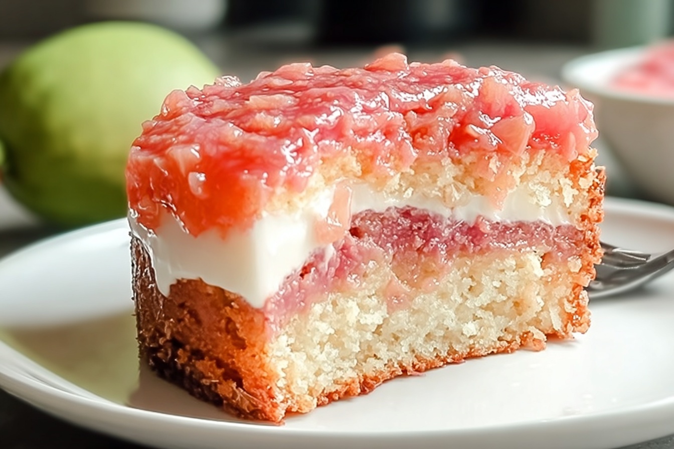 Easy Decadent Hawaiian Guava Cake