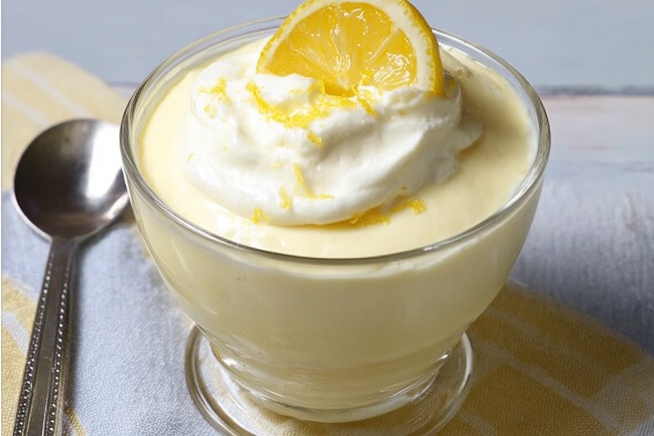 Easy Fresh Lemon Mousse