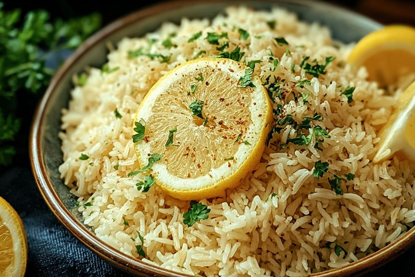 Easy Greek Lemon Rice Recipe: Authentic Greek Side Dish
