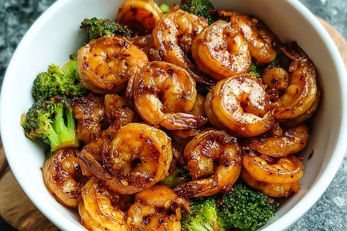 Easy High-Protein Honey Garlic Shrimp