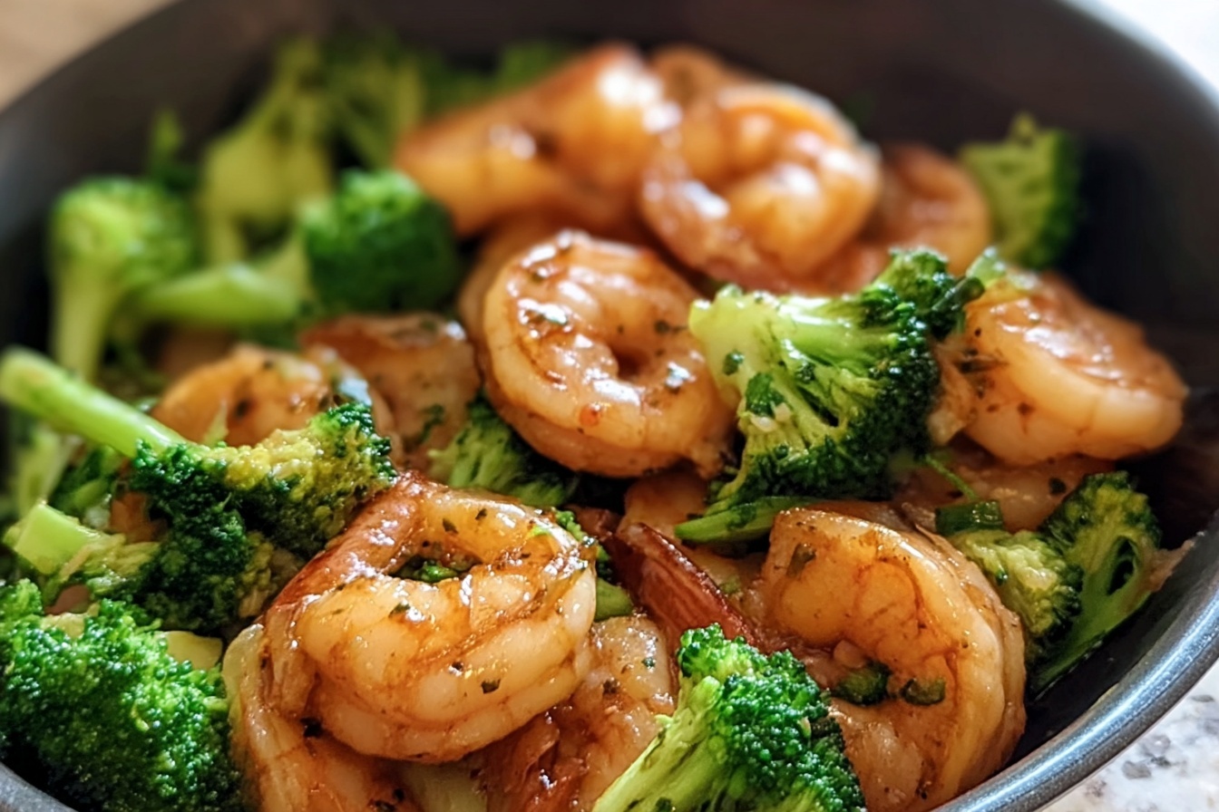 Easy Shrimp And Broccoli
