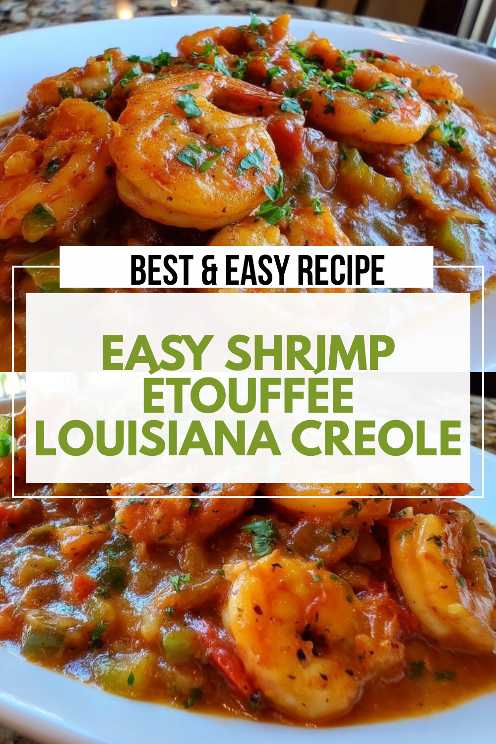 Easy Shrimp Étouffée Louisiana Creole