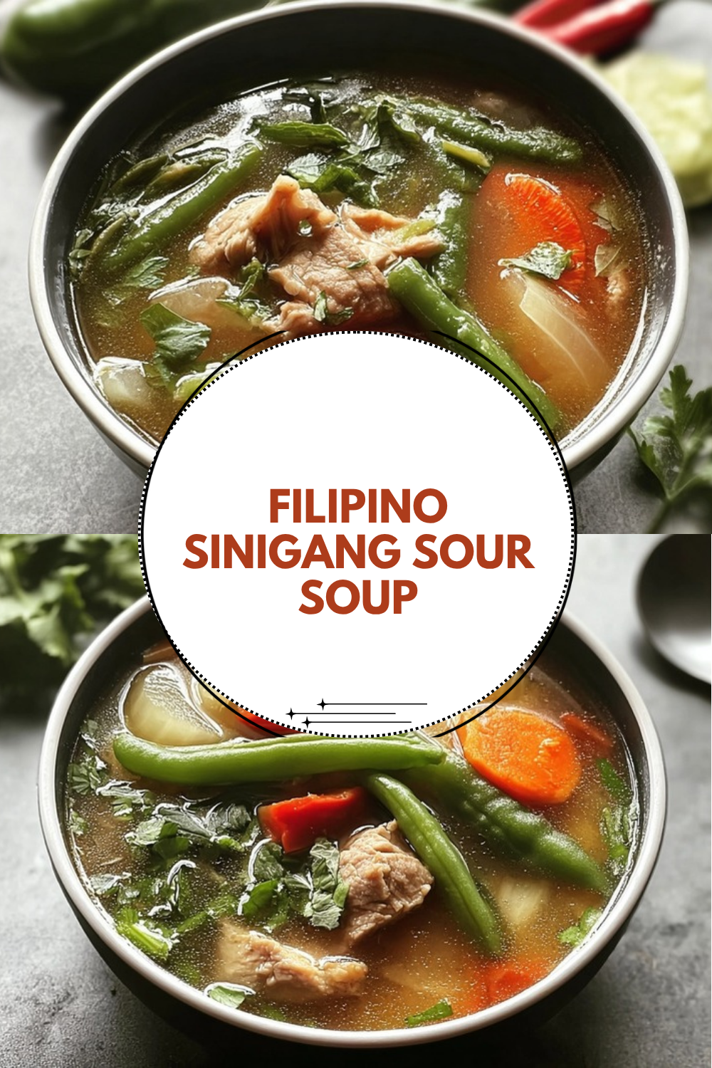 Filipino Sinigang Sour Soup