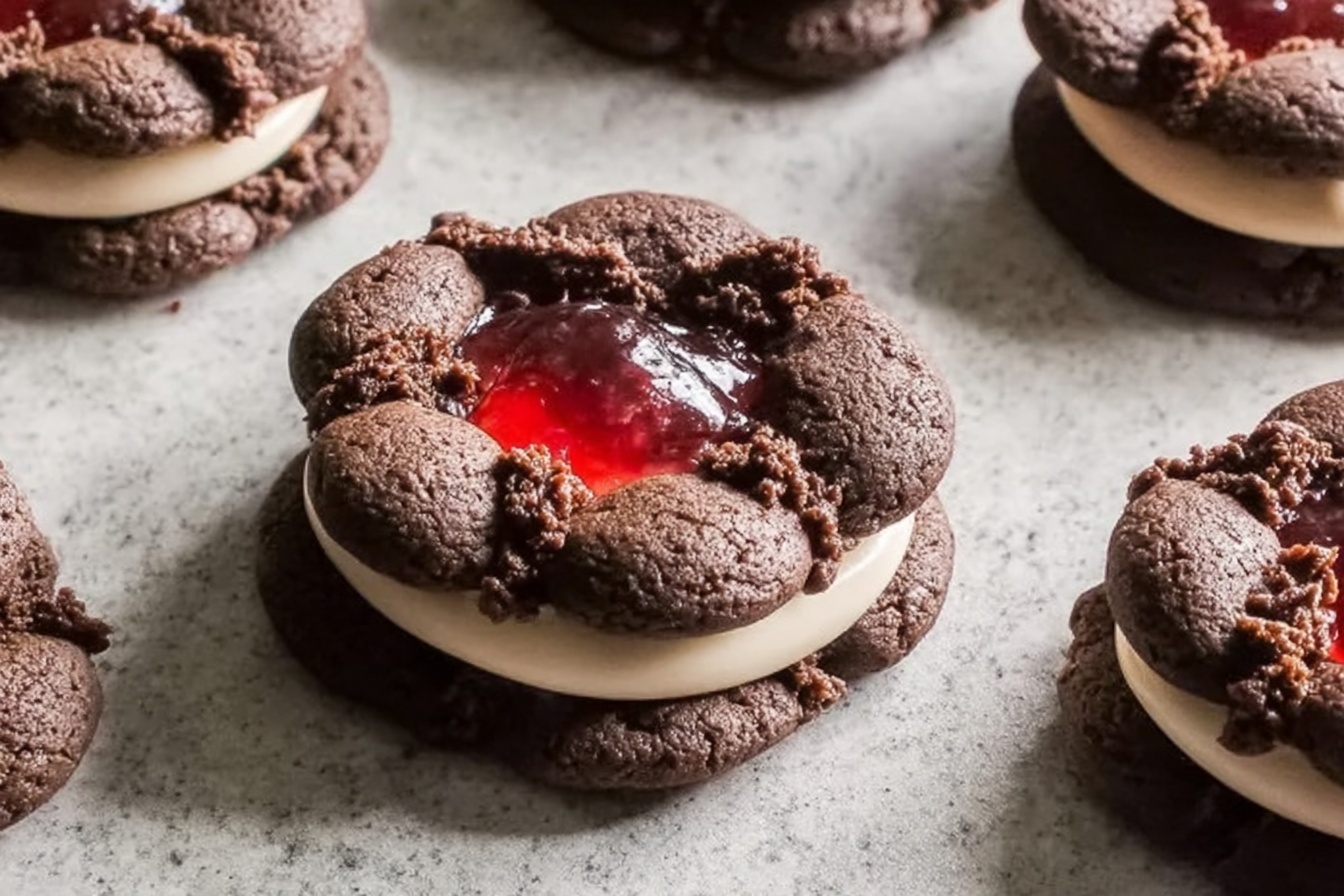 Gourmet Black Forest Cherry Cookies