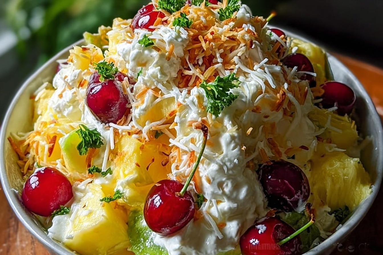 Hawaiian Cheesecake Salad