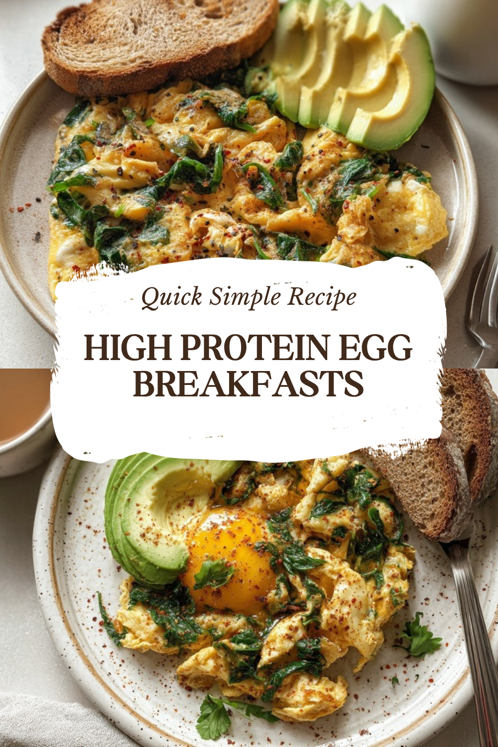 High Protein Egg Breakfasts