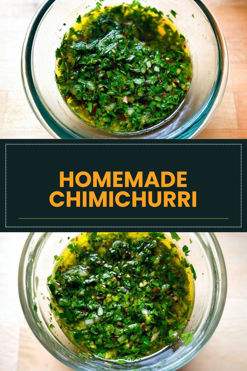 Homemade Chimichurri