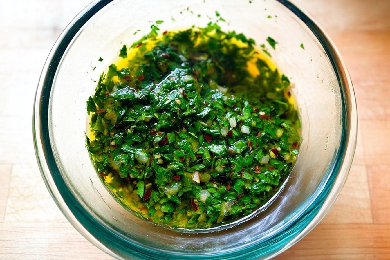 Homemade Chimichurri
