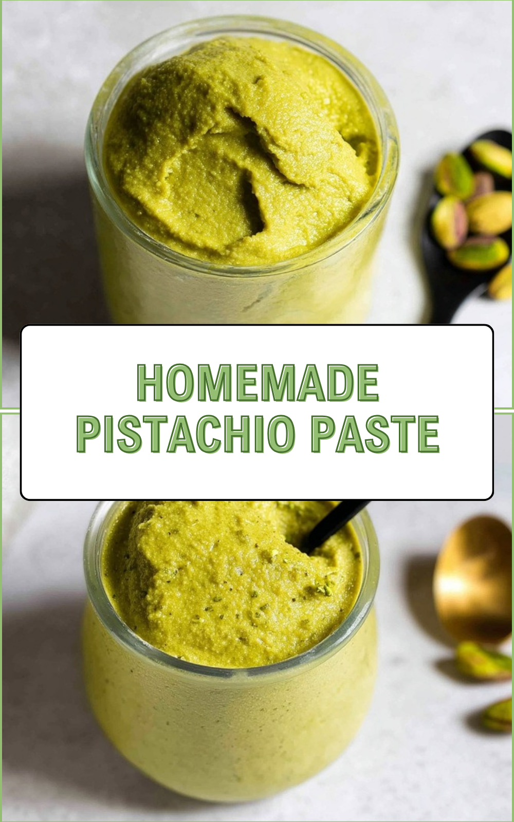 Homemade Pistachio Paste