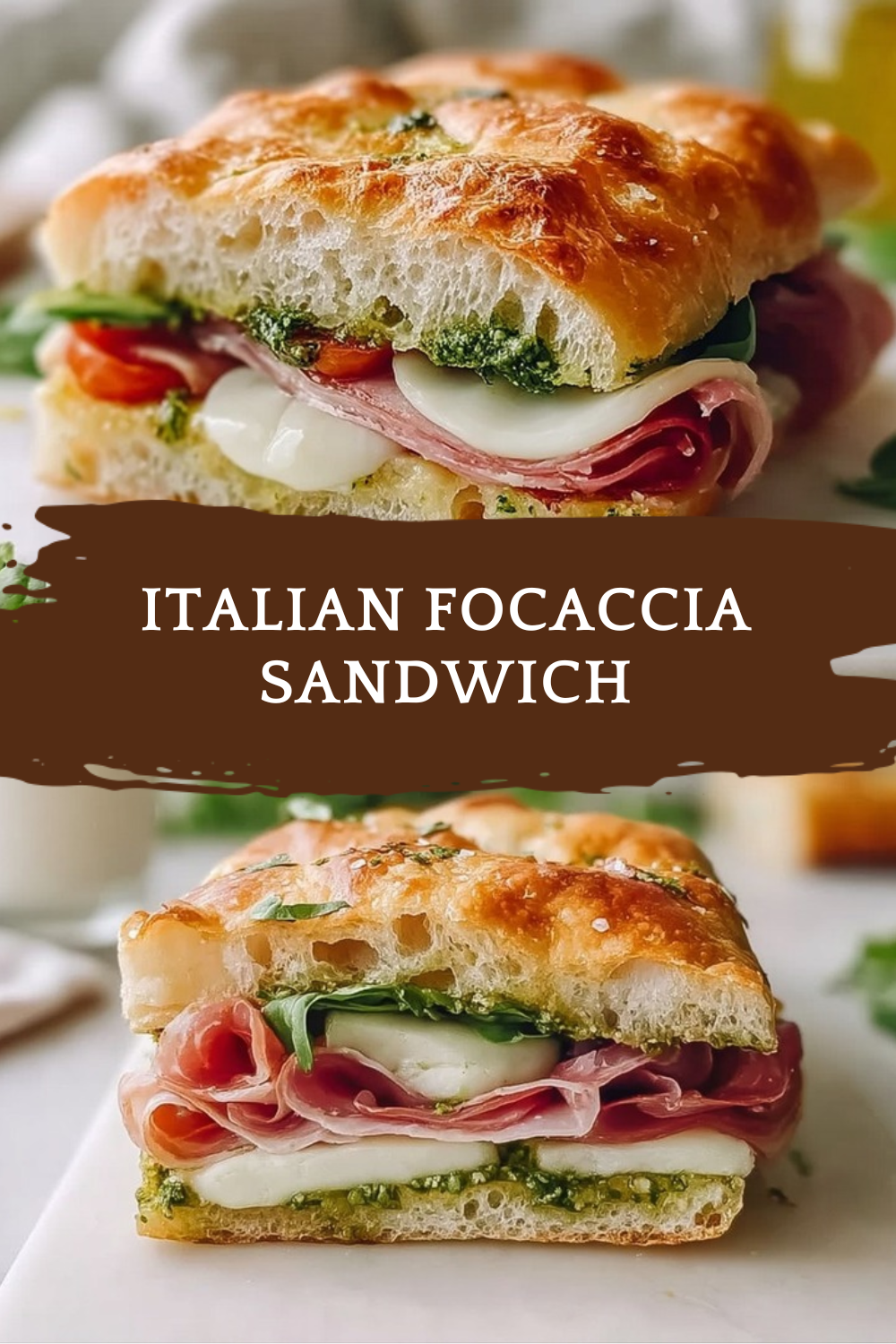 Italian Focaccia Sandwich