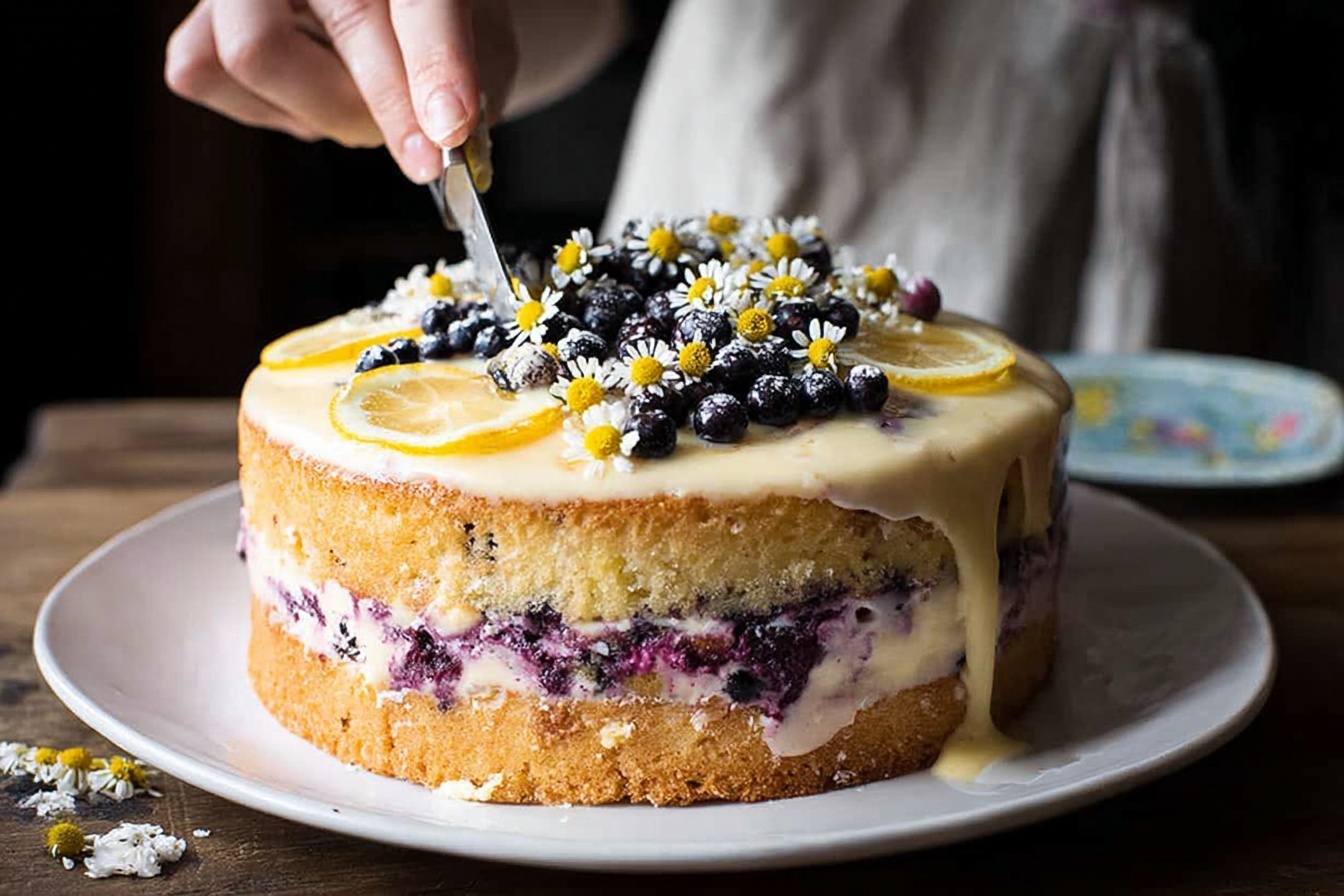 Lemon Blueberry Cake