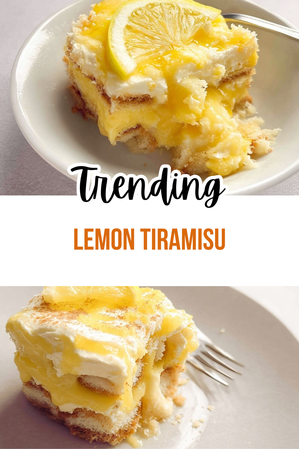 Lemon Tiramisu