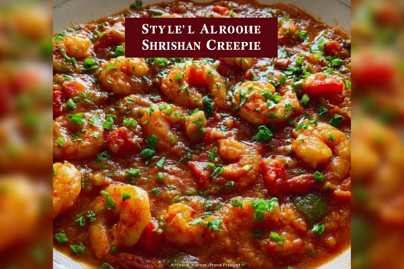 Louisiana Shrimp Creole Recipe