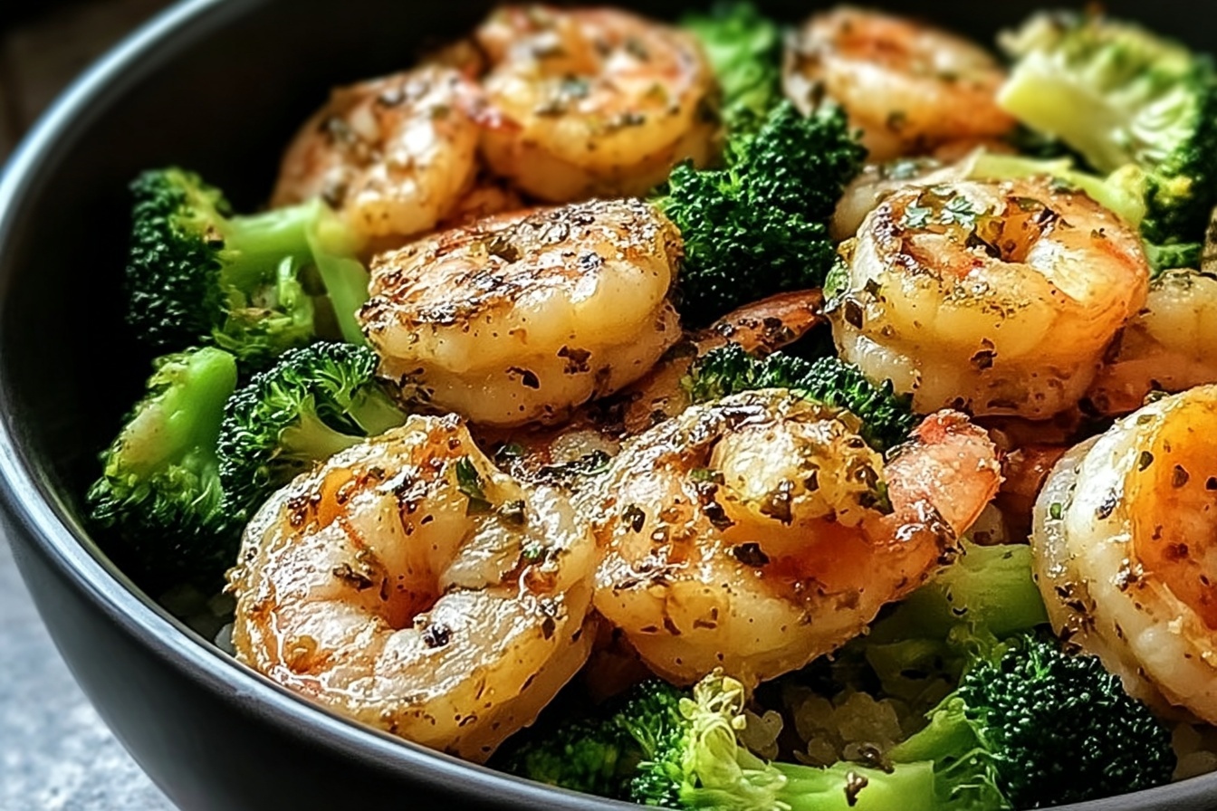 Low Carb Shrimp And Broccoli