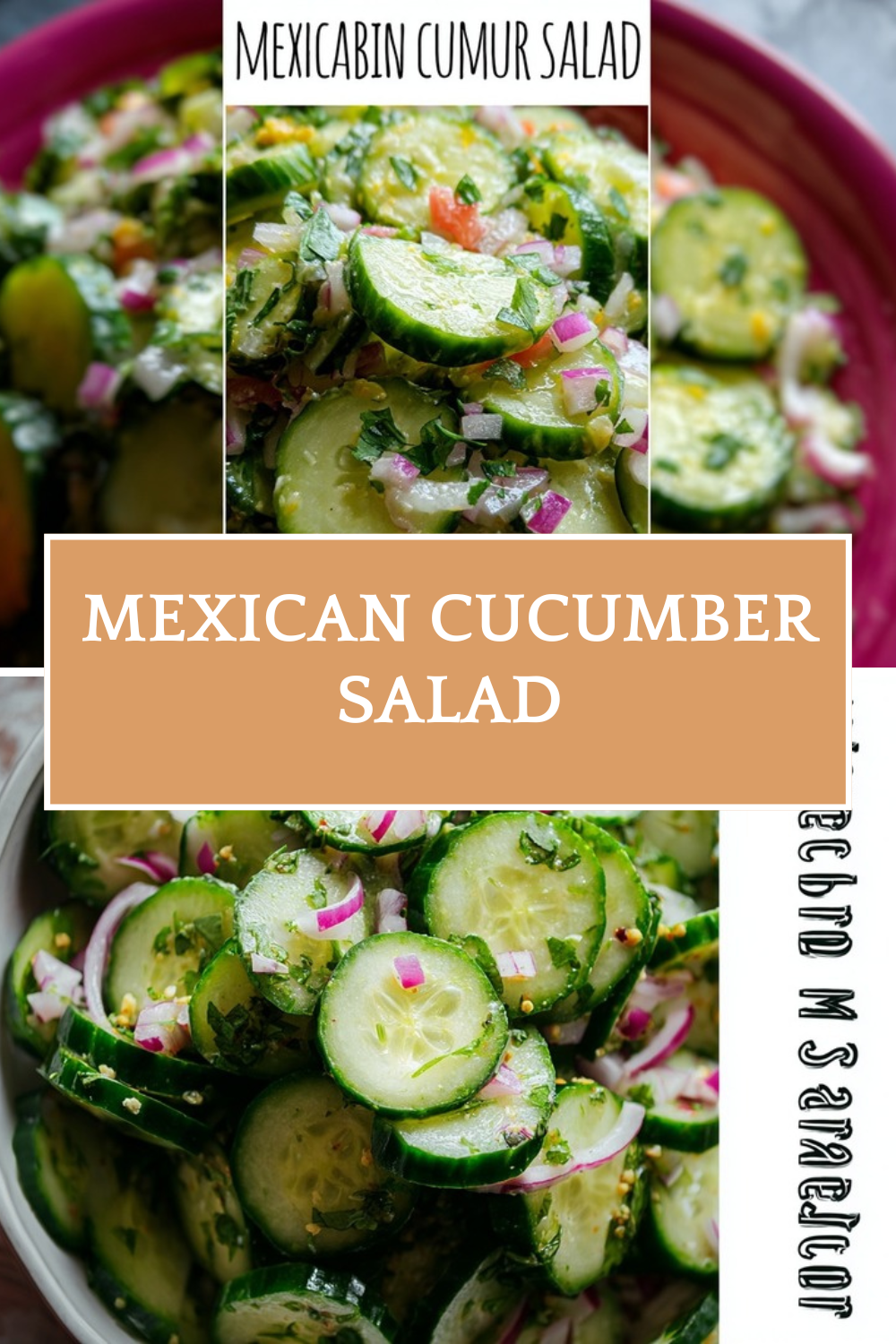 Mexican Cucumber Salad