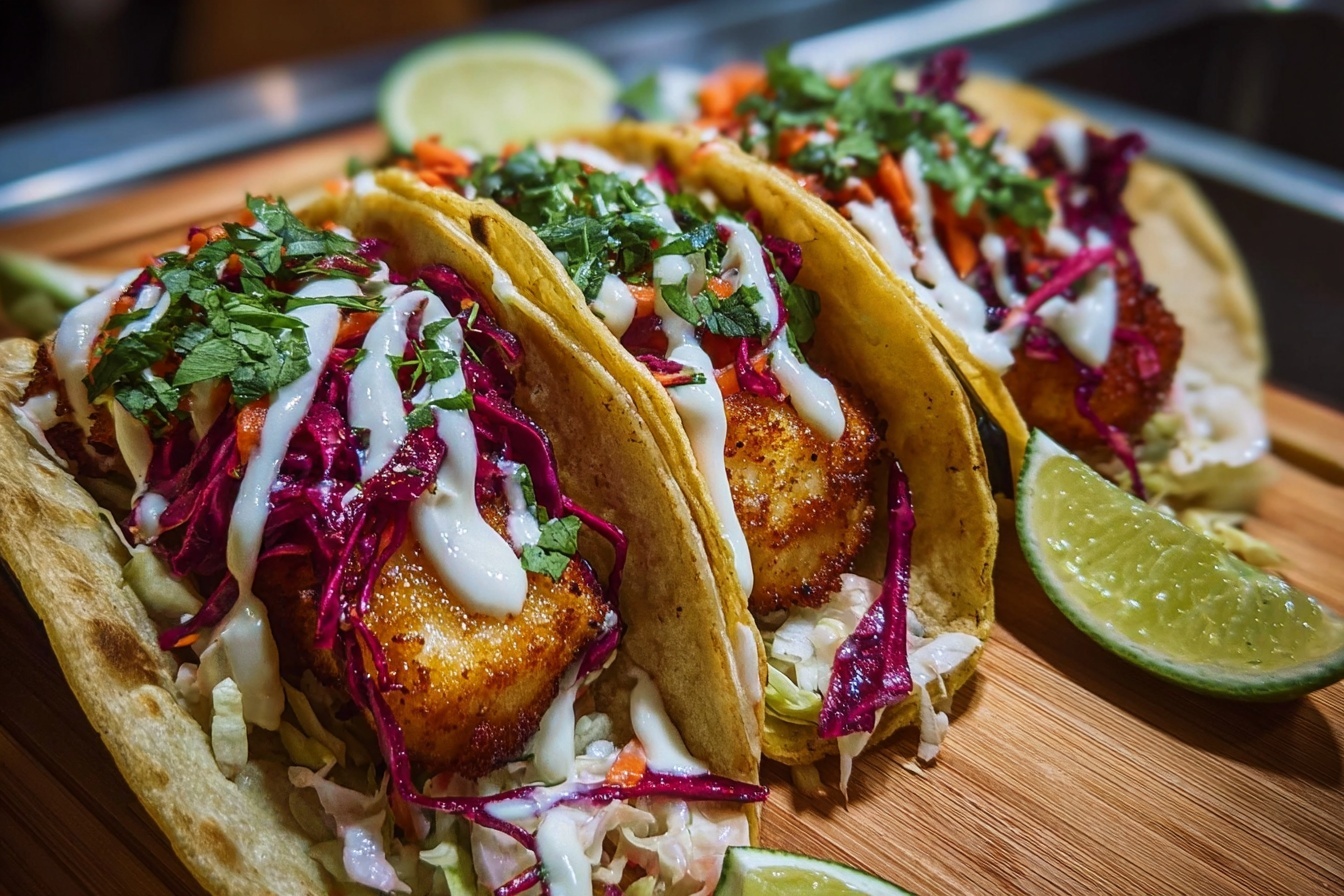 Pan-Fried Fish Tacos