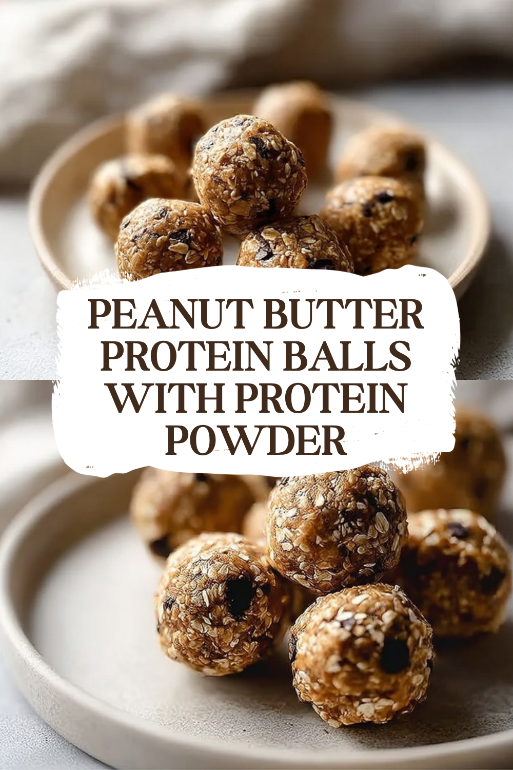 Peanut Butter Protein Balls With Protein Powder