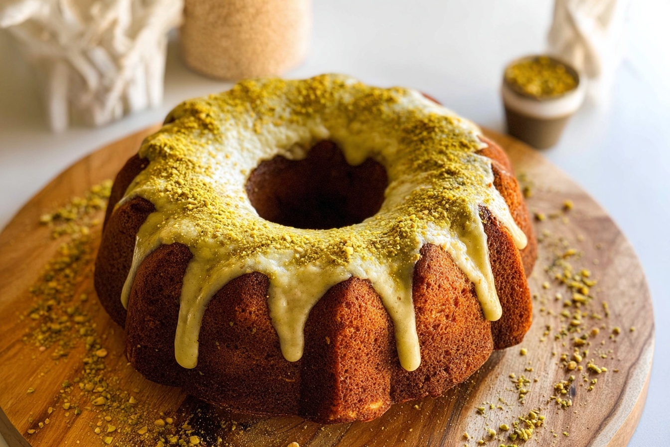Pistachio Bundt Cake