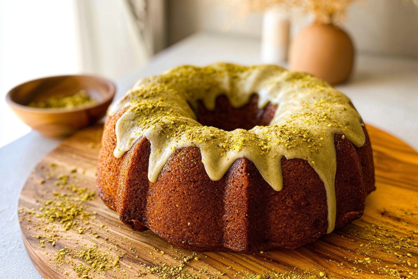 Pistachio Bundt Cake