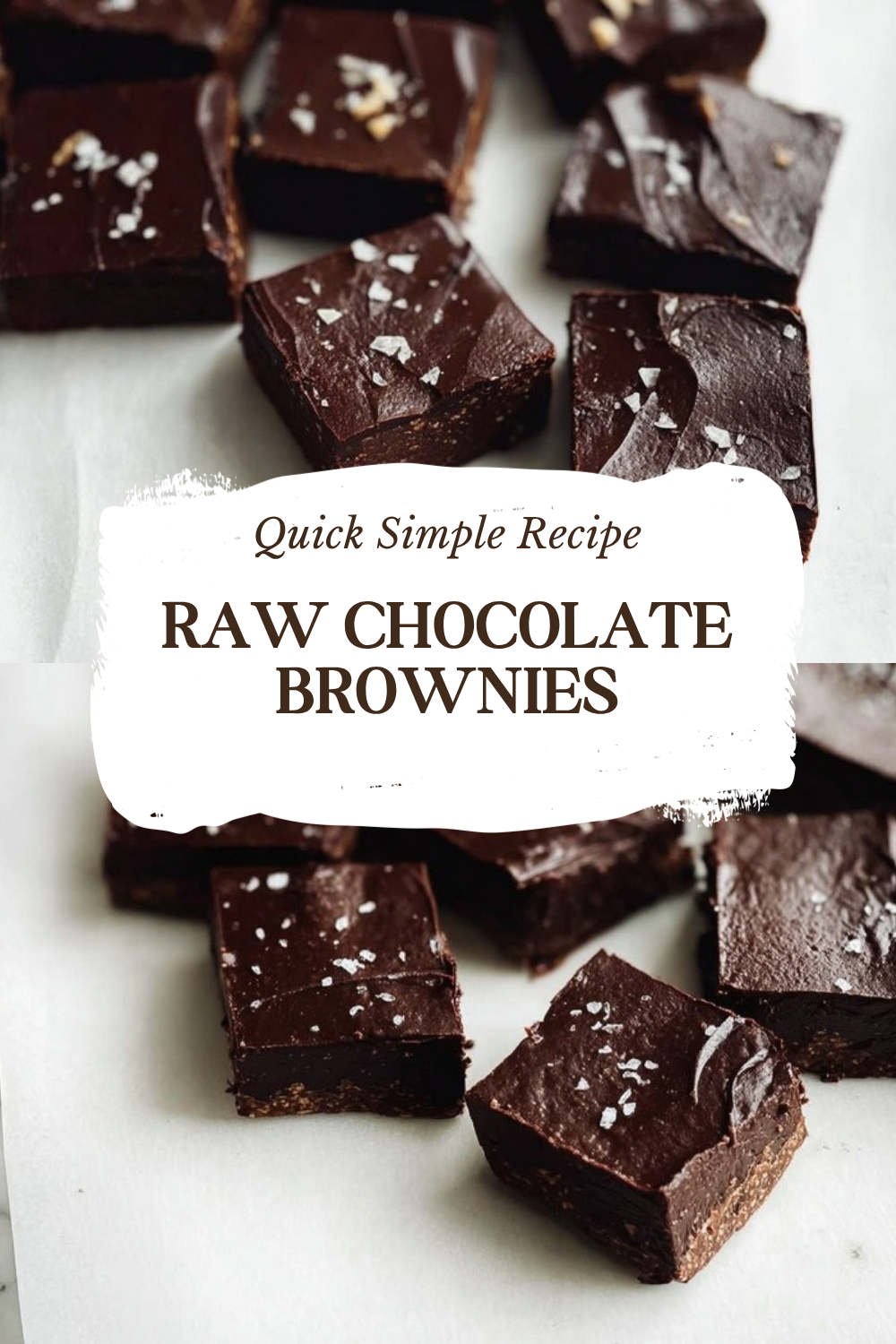 Raw Chocolate Brownies